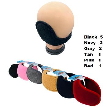 Adjustable Wrap Around Fleece Earmuffs